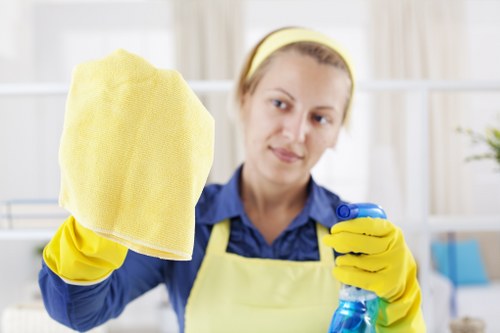 Professional house cleaning in a Barnet family home