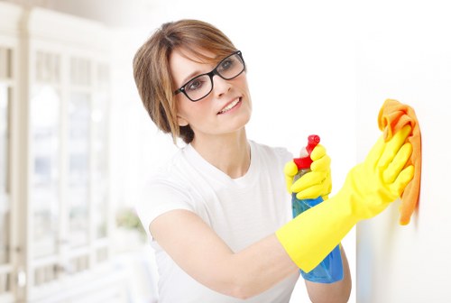 Cleaners Barnet team supporting recycling and waste separation