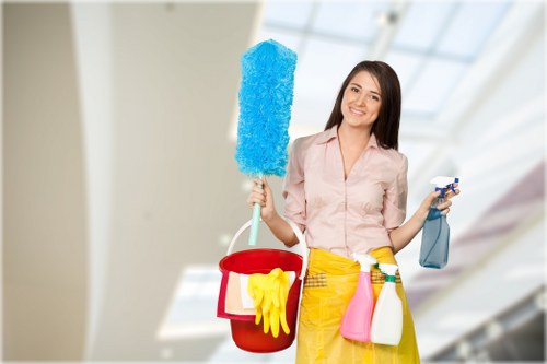 Cleaning a shared office kitchen and communal area in Barnet