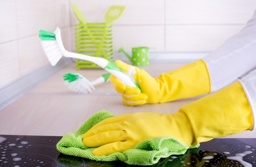 Hard floor cleaning for a commercial property in Barnet