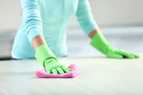 Local sofa cleaner treating stains in a Barnet property