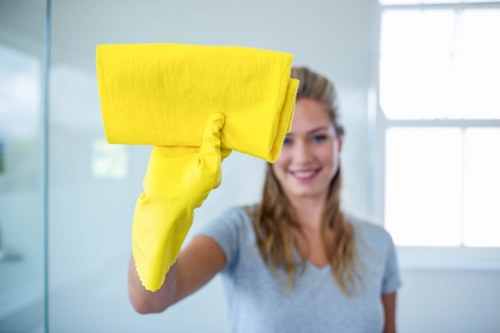 Deep upholstery cleaning on a fabric sofa in Barnet
