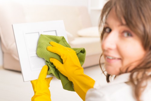 Cleaner, brighter hard flooring after professional cleaning in Barnet
